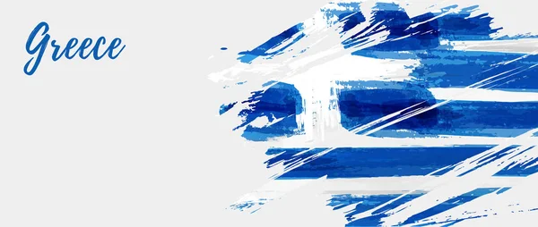 希腊独立日假日背景 — 图库矢量图片