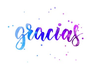 Gracias suluboya harfleri