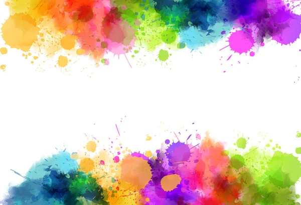 Waterocolor Splash Hintergrund — Stockvektor