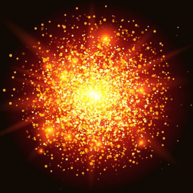 Glitter parçacıklar arka plan etkisi. Köpüklü doku.