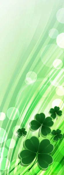 St. Patricks Day Gruß. — Stockvektor