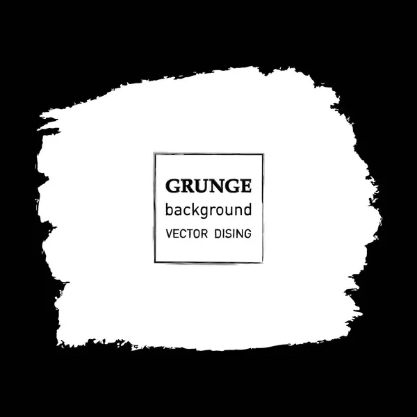 Banner Grunge. Modelo de vetor abstrato . — Vetor de Stock