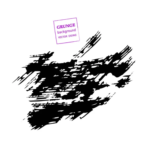 Grunge banner. Abstract vector sjabloon. — Stockvector