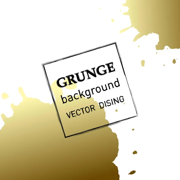 Grunge banner. Abstract vector template. — Stock Vector