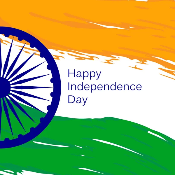 Fondo concepto Día de la Independencia India — Vector de stock