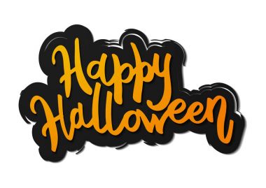 Mutlu Cadılar Bayramı mesaj tasarımı geçmişi.