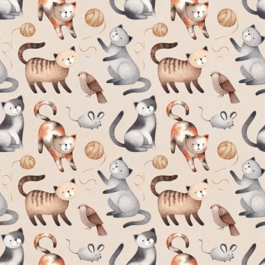 sevimli kediler ve fareler 