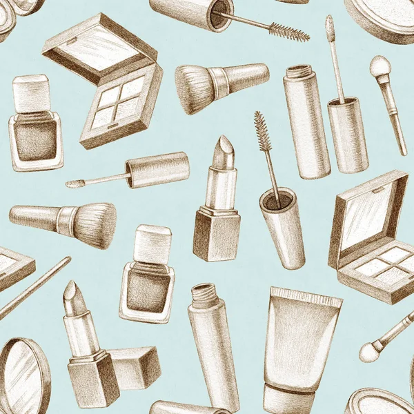 Maquillar productos y accesorios — Foto de Stock
