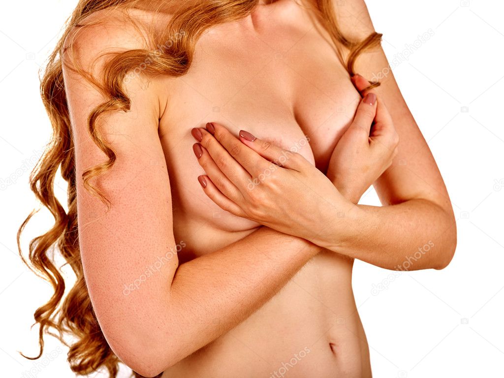 Men urine in the breast of nude woman — pic 10