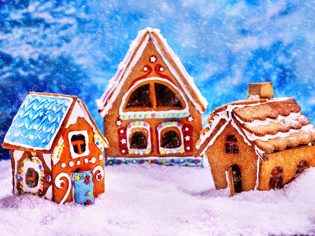 The village of gingerbread houses.