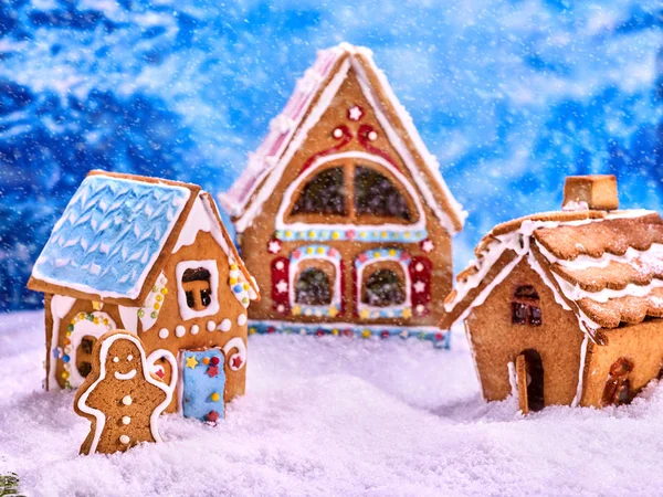 Three fabulous gingerbread house for Christmas.