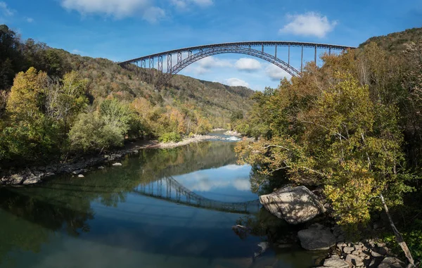 New river gorge-híd Nyugat-Virginia — Stock Fotó