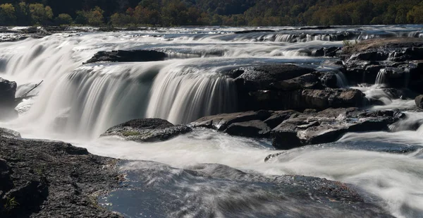 Sandstone Falls en New River Summers County West Virginia — Foto de Stock