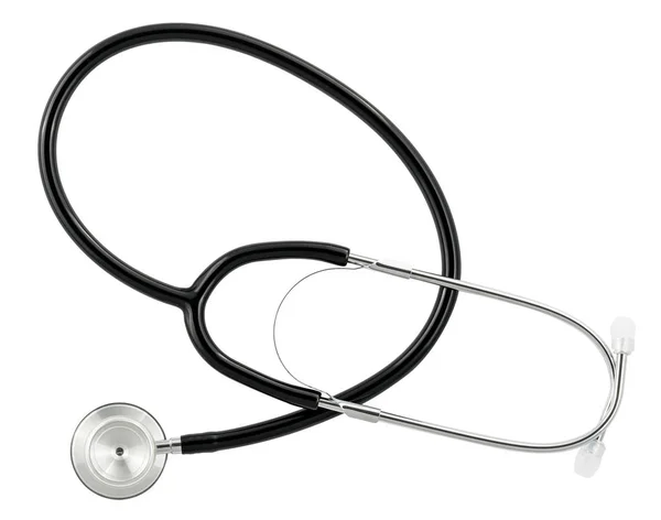 High Definition isolerade stetoskop med Path — Stockfoto