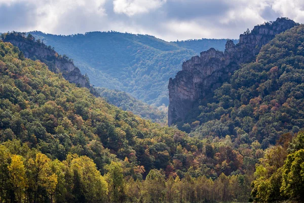 Seneca Rocks em West Virginia — Fotografia de Stock