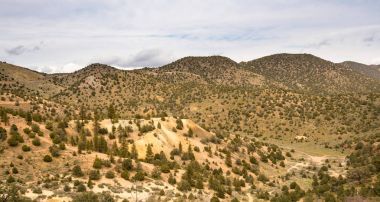 Nevada Virginia City'de altın ve gümüş Rush merkeziydi