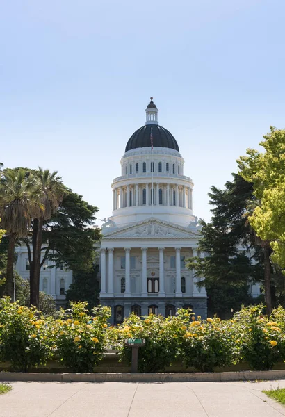 Edificio del Capitolio Estatal de California en Sacramento — Foto de Stock