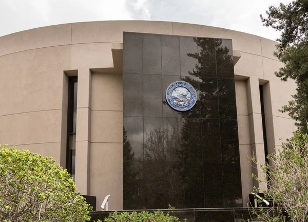 Entrada al edificio de la Legislatura Estatal de Nevada en Carson City — Foto de Stock