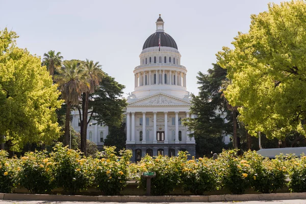 Edificio del Capitolio Estatal de California en Sacramento — Foto de Stock