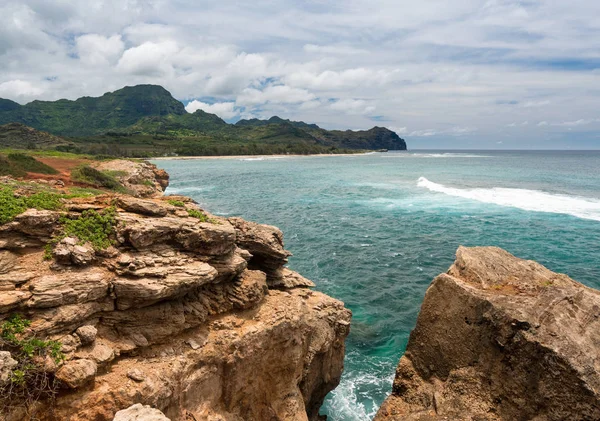 Mahaulepu plaj Kauai — Stok fotoğraf