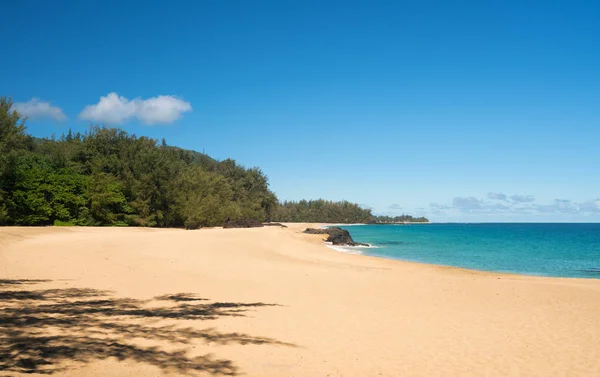 Lumahai Beach Kauai sakin gün — Stok fotoğraf