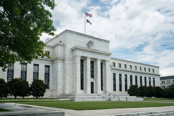 Federal Reserve edifício HQ Washington DC — Fotografia de Stock