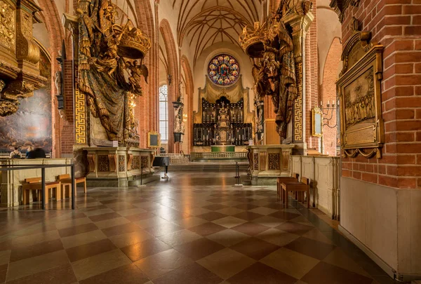 Innenraum der Storkyrkan-Kathedrale in Stockholm — Stockfoto