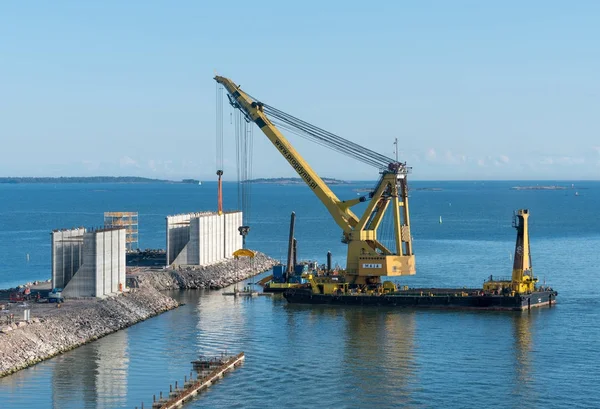 Maja vinç gemi Helsinki Finlandiya