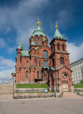 Uspenski Katedrali'ne helsinki Finlandiya