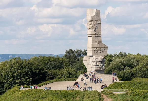 Westerplatte Memorial in Gdansk, Poland — Stock Photo, Image