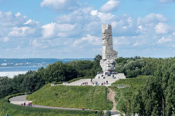 Memoriale di Westerplatte a Danzica, Polonia — Foto Stock