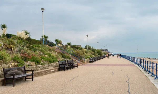 Uitzicht op de pier in Eastbourne UK — Stockfoto