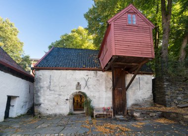 Bergen Norveç Bryggen Mağazalar