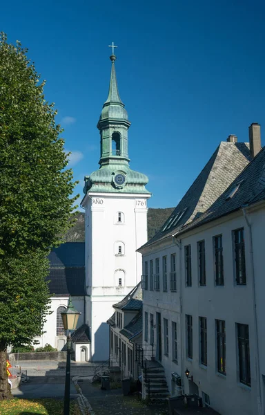 Никиркенская церковь в Бергене — стоковое фото
