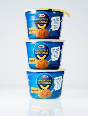 Kraft Mac ve peynir açıklayıcı editoryal fotoğrafı