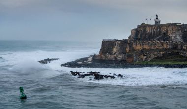 Castillo san felipe del morro in San Juan, Puerto Rico clipart