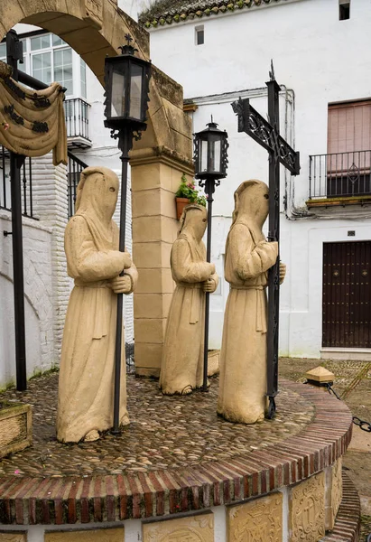 Holy Week statue in Arcos de la Frontera near Cadiz Spain — Stock Photo, Image