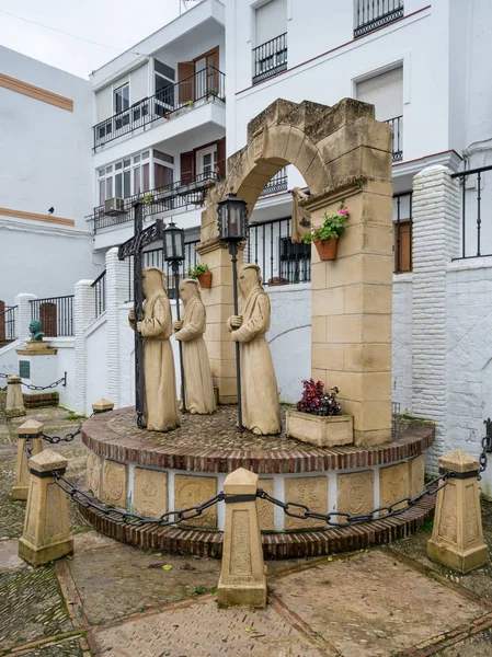 Памятник Святой Недели в Аркос-де-ла-Фронтера недалеко от Кадиса, Испания — стоковое фото