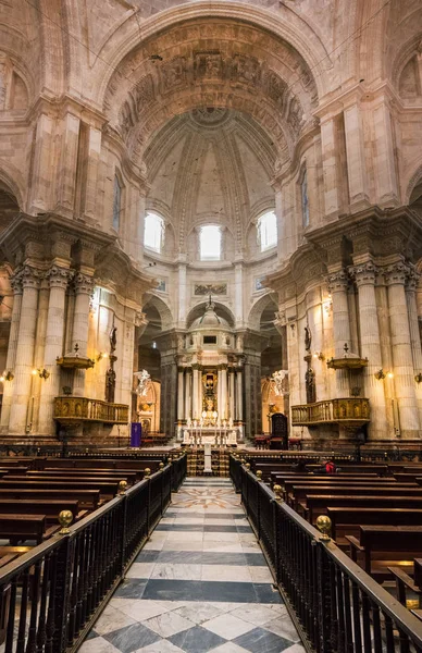西班牙南部加斯大教堂祭坛 — 图库照片