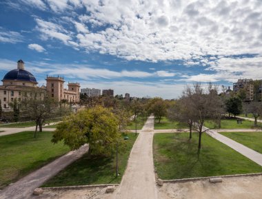 Kuru nehir yatağı Antik şehir, Valencia İspanya içinde