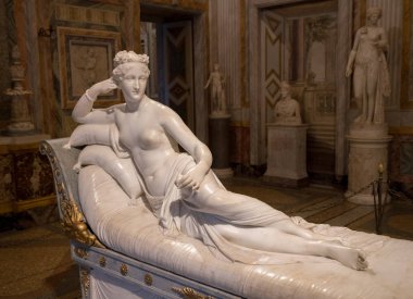 Galleria Borghese Venüs Victrix heykel