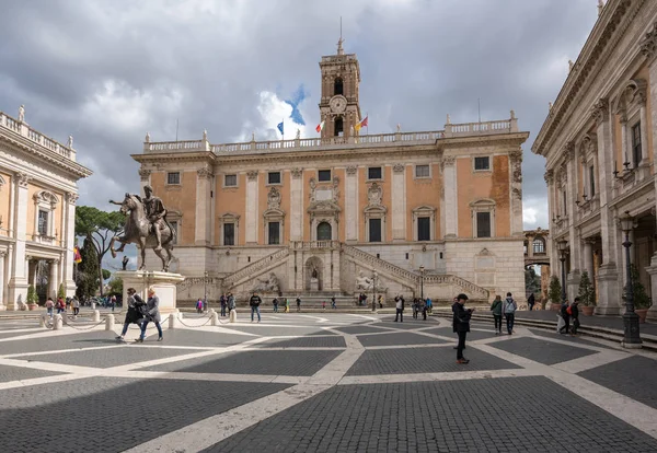 Δημαρχείο στη Ρώμη, Ιταλία — Φωτογραφία Αρχείου