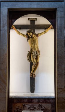 Portekiz, Viseu 'daki Misericordia kilisesinde haç.