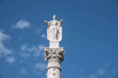 Bağımsızlık Savaşı 'nın bir parçası olarak Virginia Yorktown Zafer Anıtı