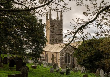 Morwenstow 'daki Aziz Morwenna Kilisesi.
