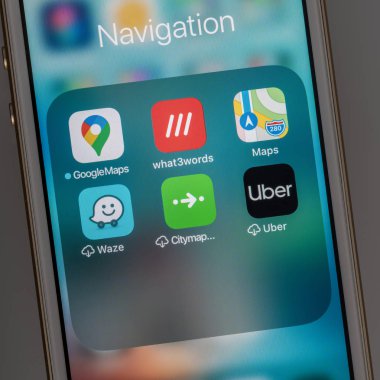 Telefonda diğer harita uygulamalarının yanında hangi üç kelimelik haritalama uygulaması