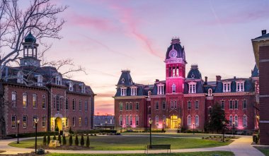 Woodburn Hall Morgantown'dan Wv West Virginia Üniversitesi