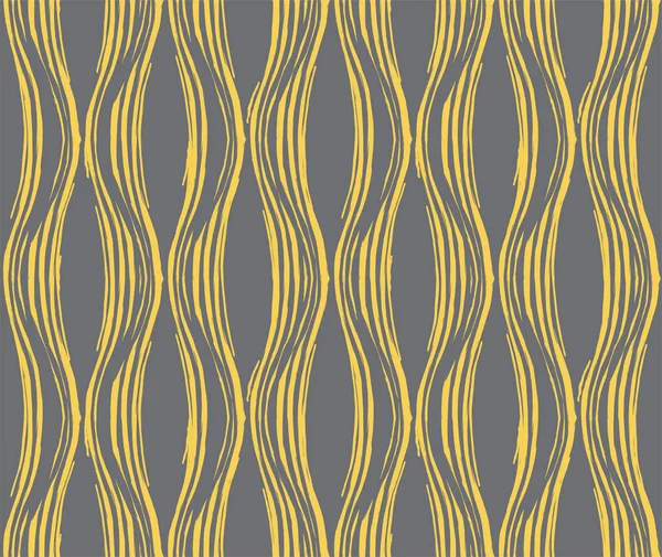 Abstraktes nahtloses Muster mit handgezogenen Linien — Stockvektor
