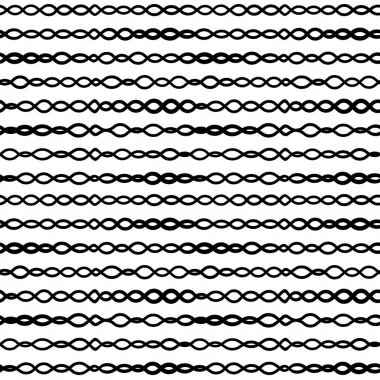 Dalga el seamless modeli, yatay çizgiler çizmek