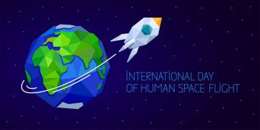 Günün uluslararası insan uzay flight.12 Nisan